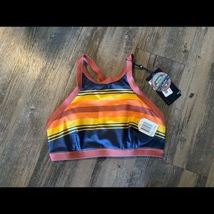 Hurley High Neck Swim Top Bikini | HURLEY X PENDLETON | Grand Canyon